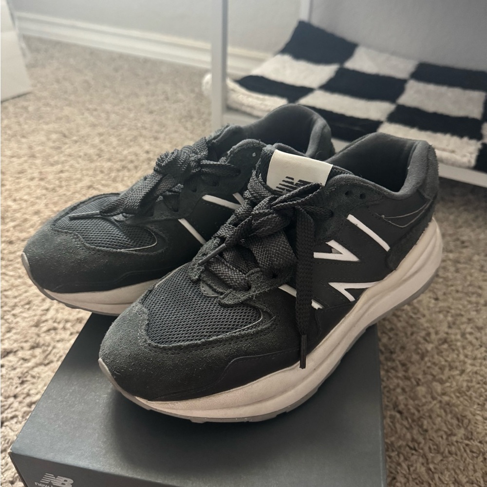 New Balance 57/40 in Grey and Black Sneakers